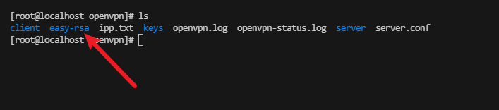 openVpn安装目录